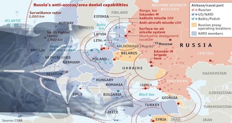 Russian A2AD Strategy and Its Implications for NATO