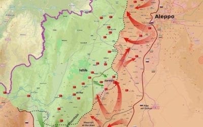 What is happening in Idlib province?