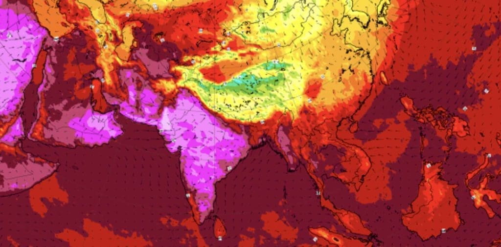 Figure-1 Heatwave in India – May 2022